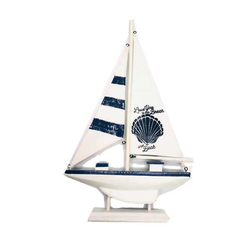 Wooden Sailing Boat Wall Decoration