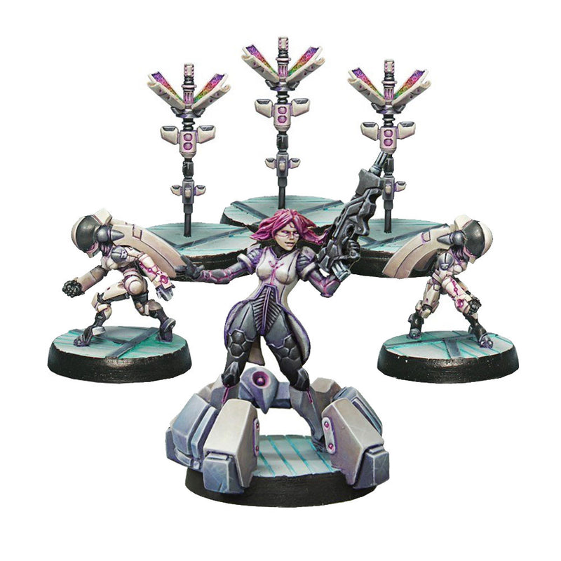 Infinity Aleph Miniatures Support Pack