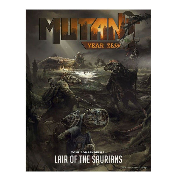 Mutant Year Zero RPG Lair of the Saurians Supplement