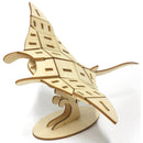 Model 3D drewna z kolekcji zwierząt Incredibuilds