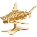 Model 3D drewna z kolekcji zwierząt Incredibuilds