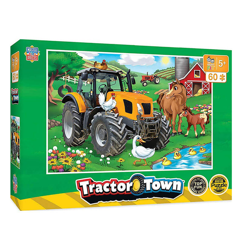 Puzzle miejskie MP Traktor (60 szt.)