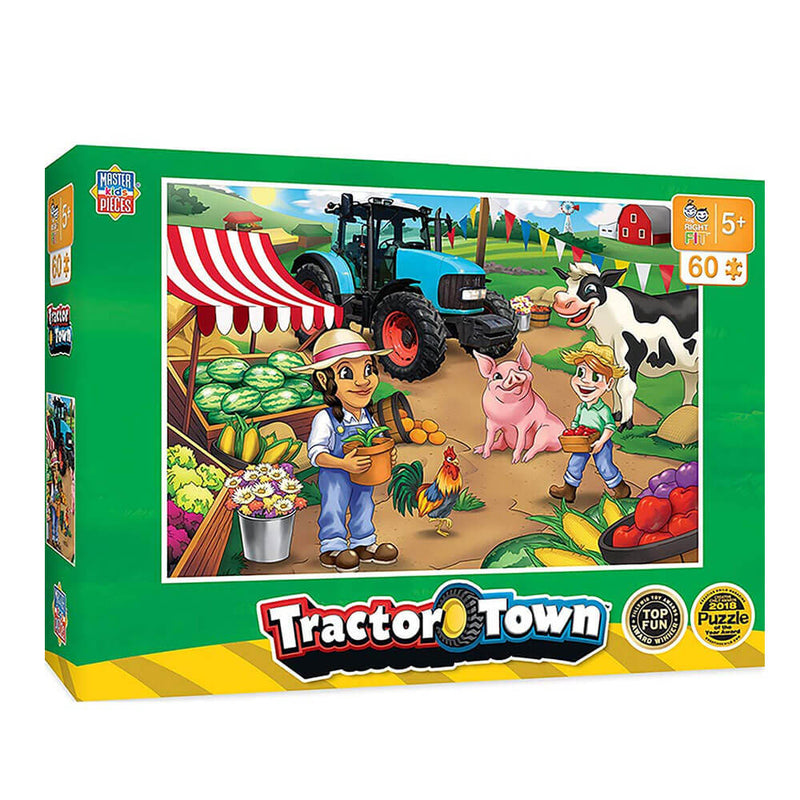 Puzzle miejskie MP Traktor (60 szt.)