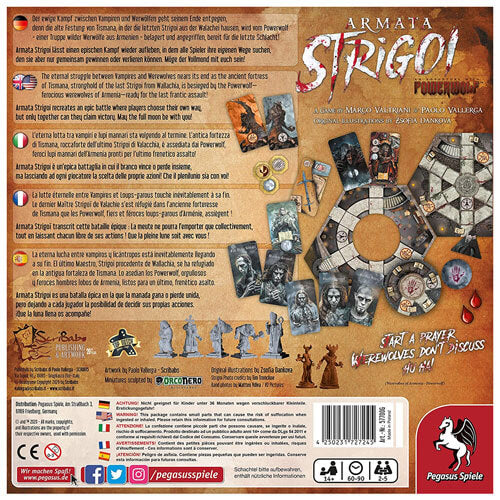 Armata Strigoi Board Game