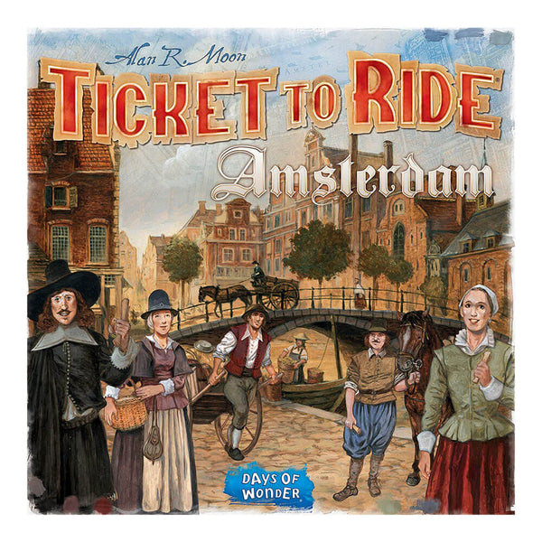 Ticket to Ride Amsterdam Board Game