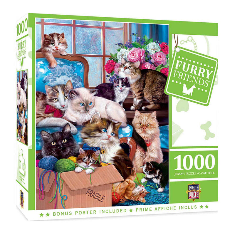 Puzzle MP Furry Friends (1000 elementów)