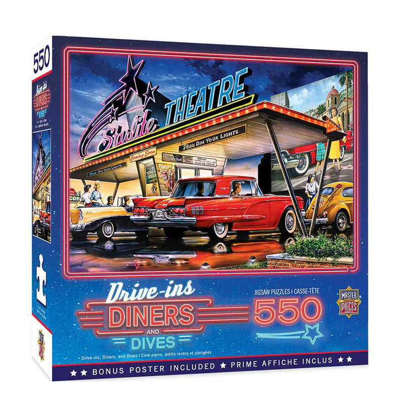 Puzzle MP Diners & Dives (550 elementów)
