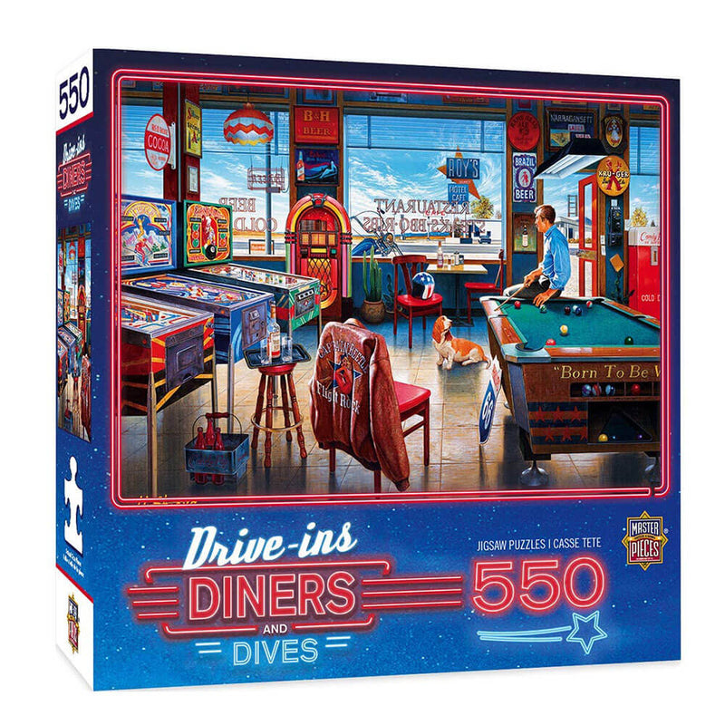 Puzzle MP Diners & Dives (550 elementów)