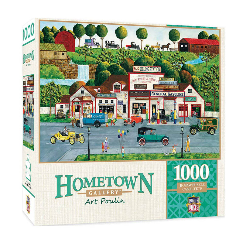 Puzzle z galerią rodzinnego miasta MP (1000)