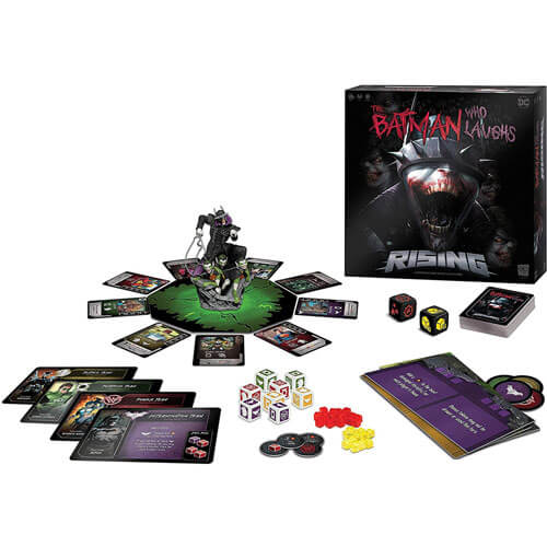 The Batman Who Laughs Rising Board Game