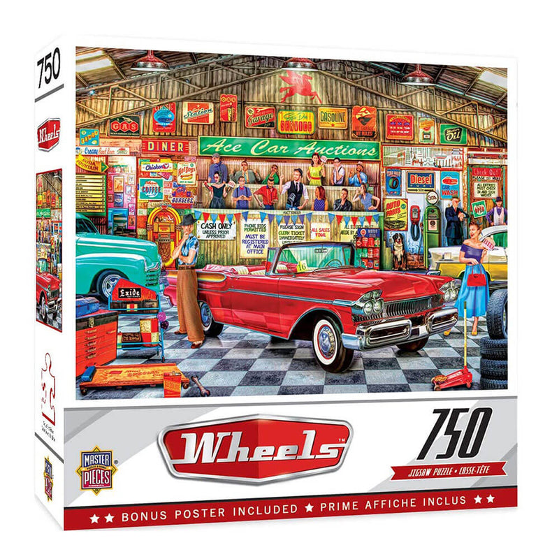 Puzzle MP Wheels (750 elementów)