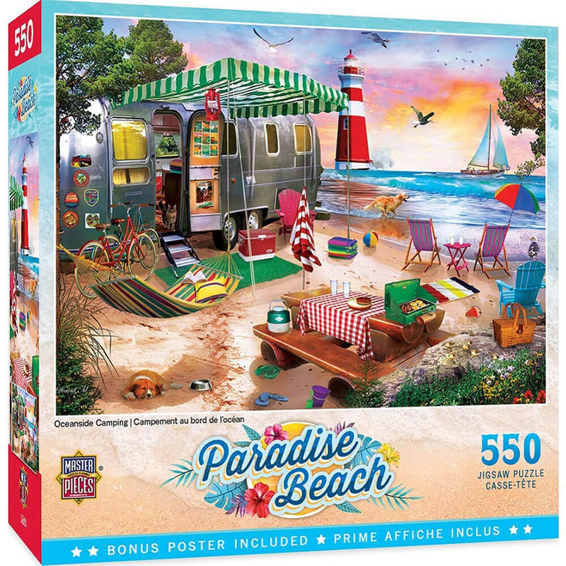 Puzzle MasterPieces Paradise Beach 550 elementów
