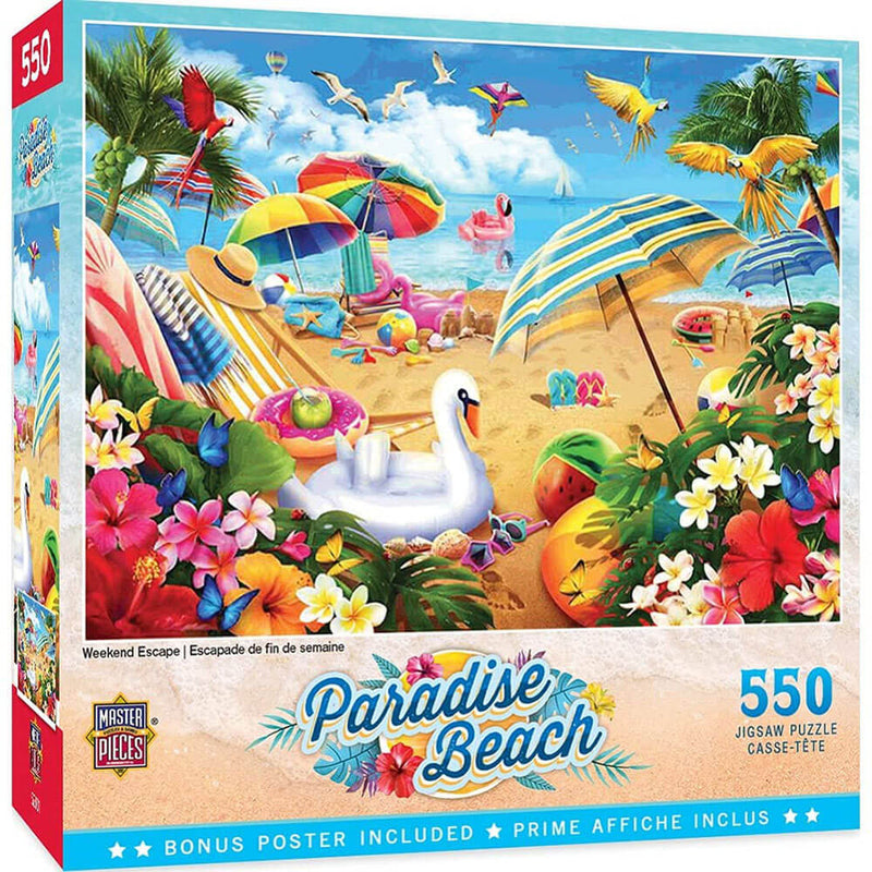 Puzzle MasterPieces Paradise Beach 550 elementów