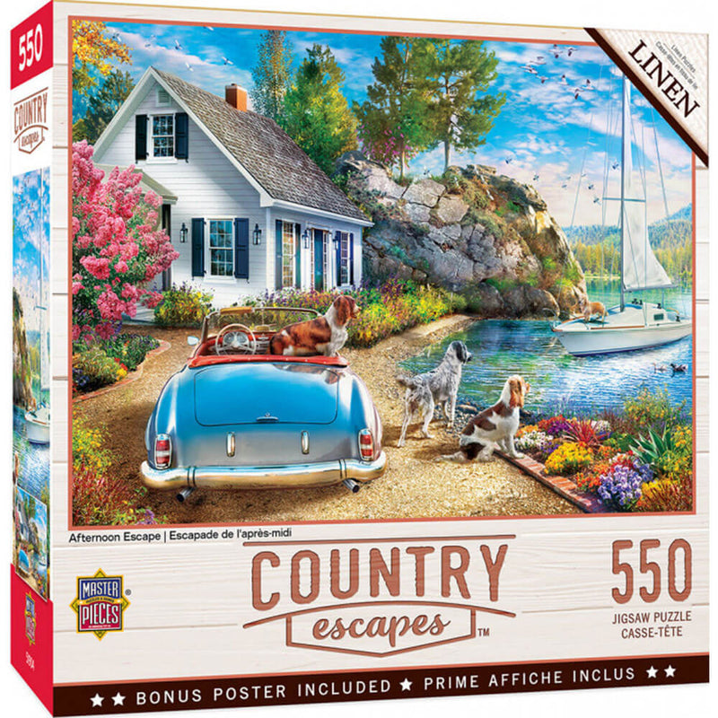 Puzzle MasterPieces Country Escapes 550 elementów