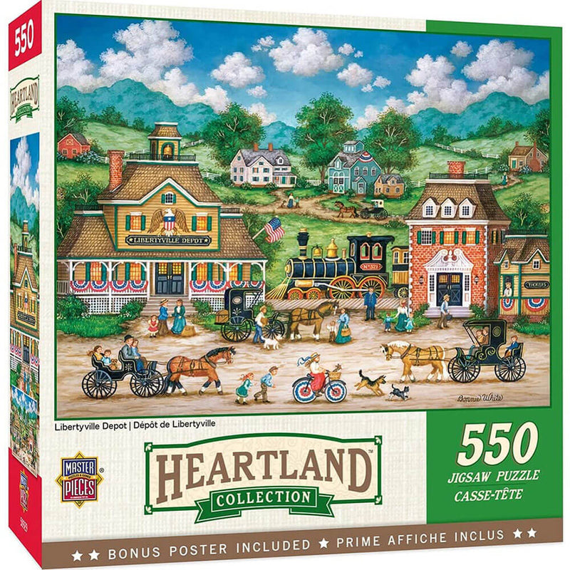 Puzzle MasterPieces Heartland 550 elementów