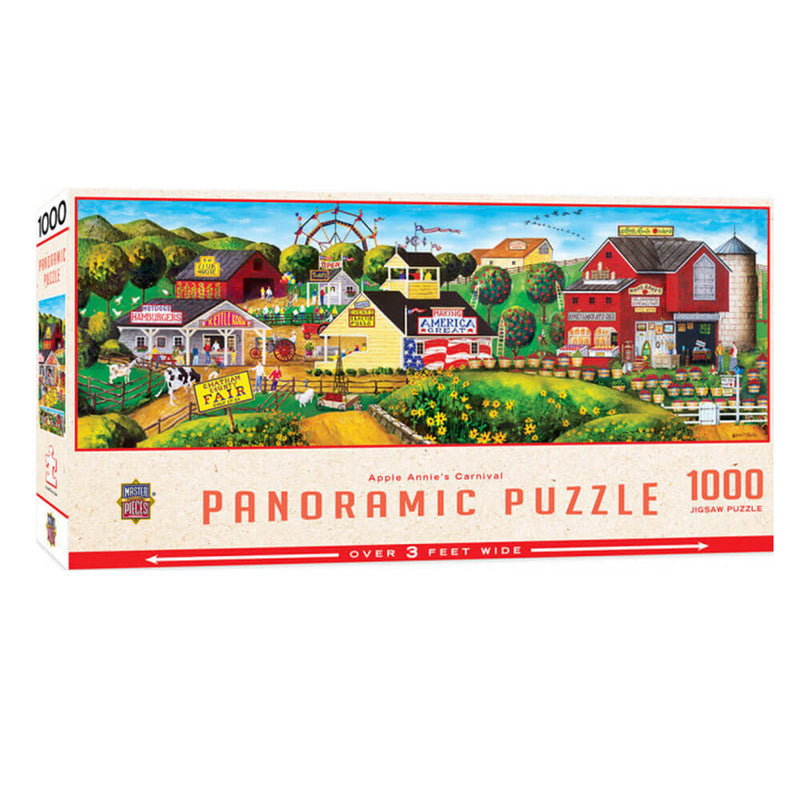 Artystyczne panoramiczne puzzle 1000 elementów