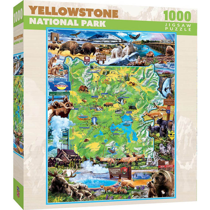 Puzzle 1000 elementów MasterPieces Park Narodowy