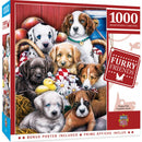 Puzzle 1000 elementów MasterPieces Furry Friends