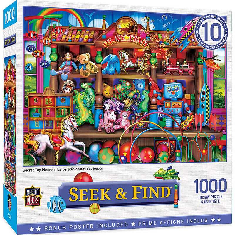 Arcydzieła Szukaj i znajdź puzzle 1000 elementów