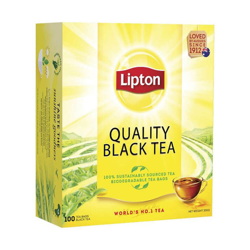 Torebki na herbatę Lipton (czarne)