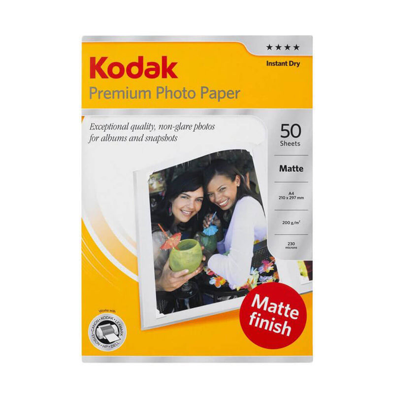 Papier fotograficzny Kodak Premium A4 (50 szt.)