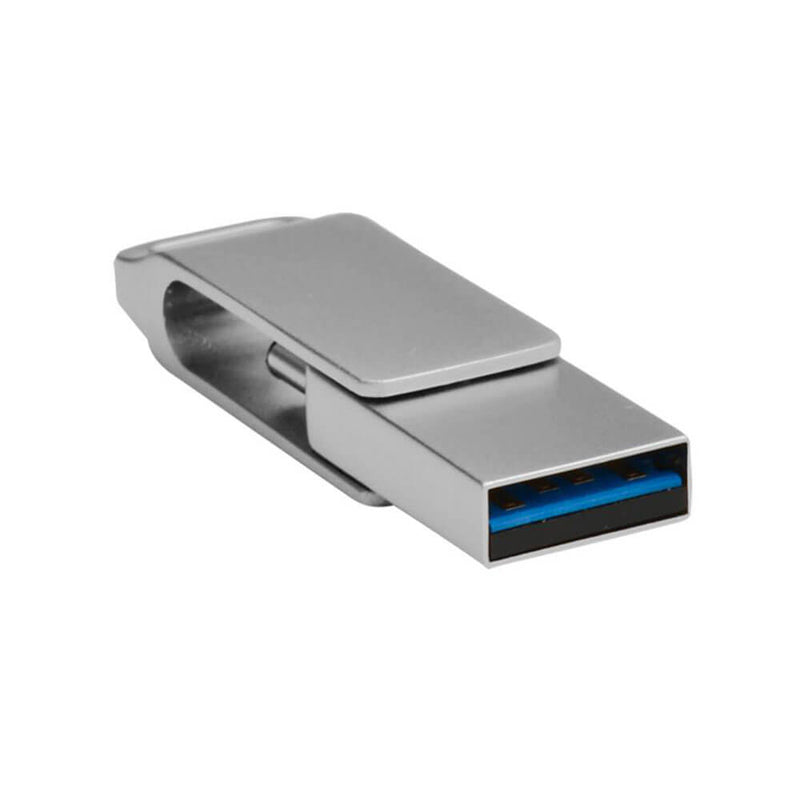 Napęd kieszonkowy Shintaro USB-C i USB-A (srebrny)