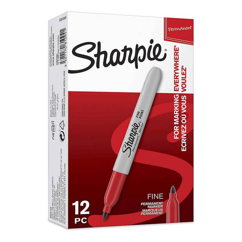 Marker permanentny Sharpie 1,0 mm (12 szt.)