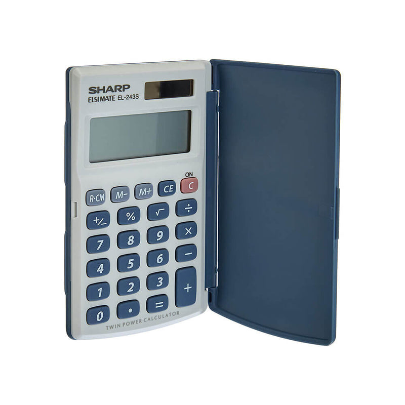 Sharp 8-cyfrowy kalkulator podwójnej mocy