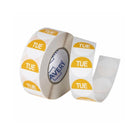 Etykieta wymienna Avery 24 mm, 1000 sztuk w rolce, biała