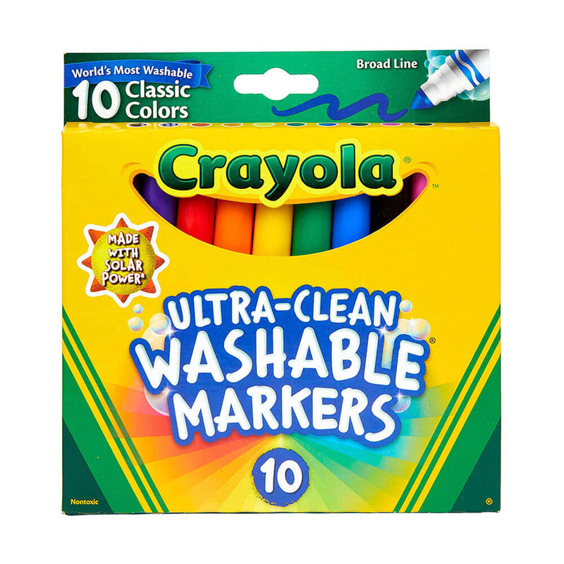 Zmywalny marker Broadline Crayola, 10 szt