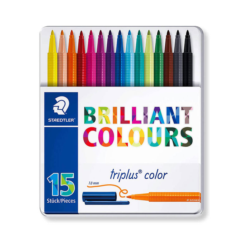 Zestaw kolorowych długopisów Staedtler Triplus