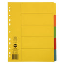 Marbig Manilla Bright Bardzo szerokie przekładki (A4)