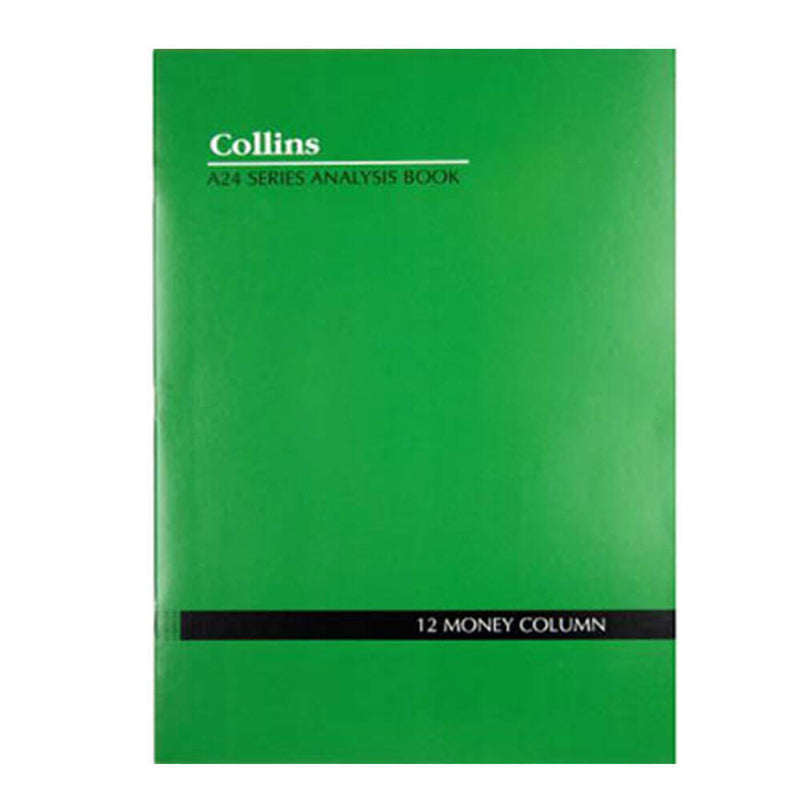 Księga rachunkowa Collinsa 24 kartki (A4)