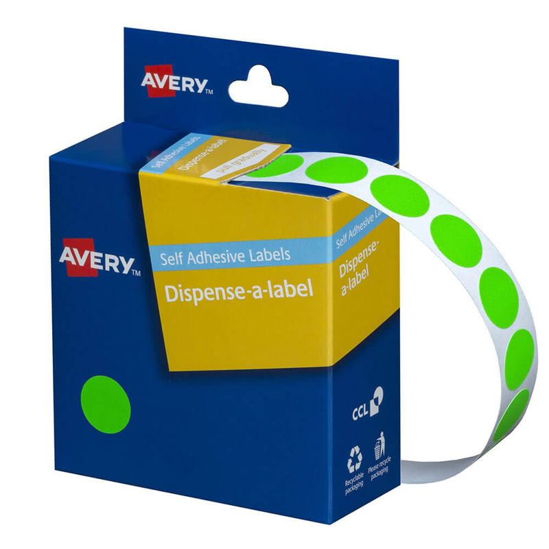 Avery Self-Adhesive Dot Labels 14mm (700pcs)