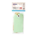 Zawieszki Avery ze sznurkiem, 24 szt. (96x48mm)