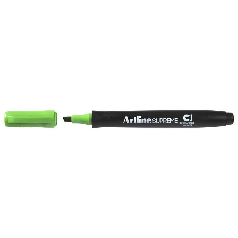 Marker Artline Supreme 2,5 mm z końcówką dłutową 12 szt