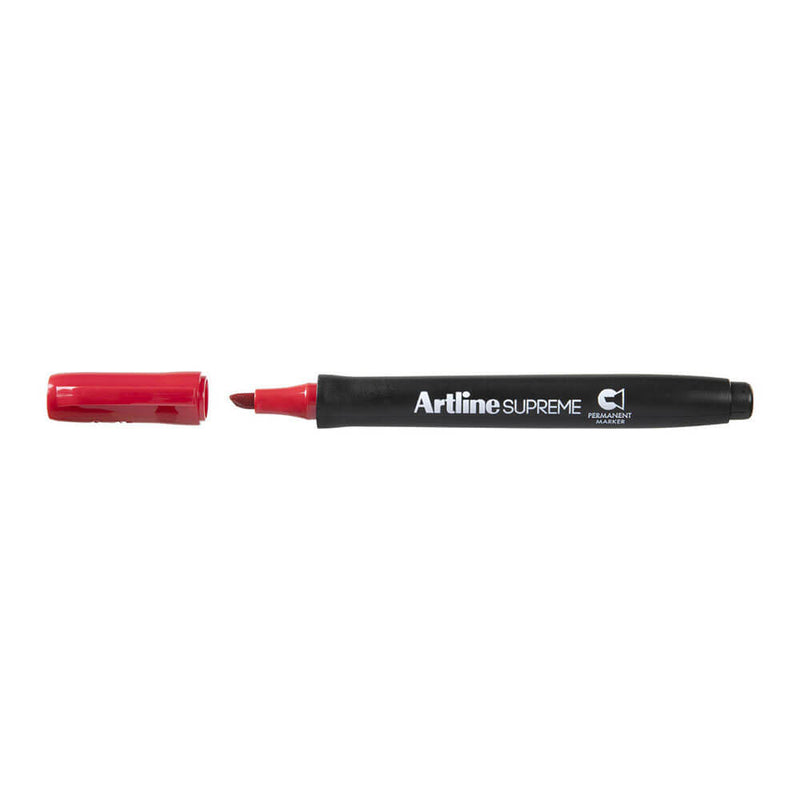 Marker Artline Supreme 2,5 mm z końcówką dłutową 12 szt