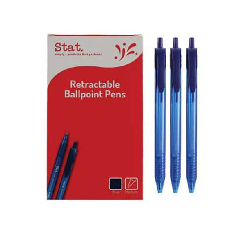 Długopis średni zwijany Stat 1mm (opakowanie 12 szt.)