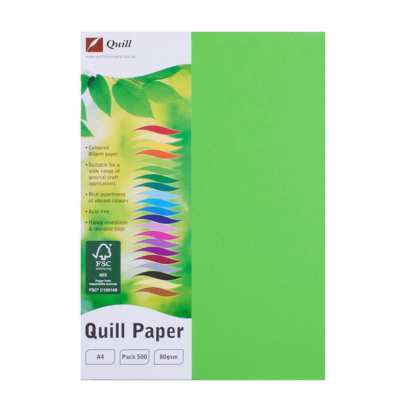Papier kolorowy do kopiarek, pióro A4, 500 szt. (80 g/m²)