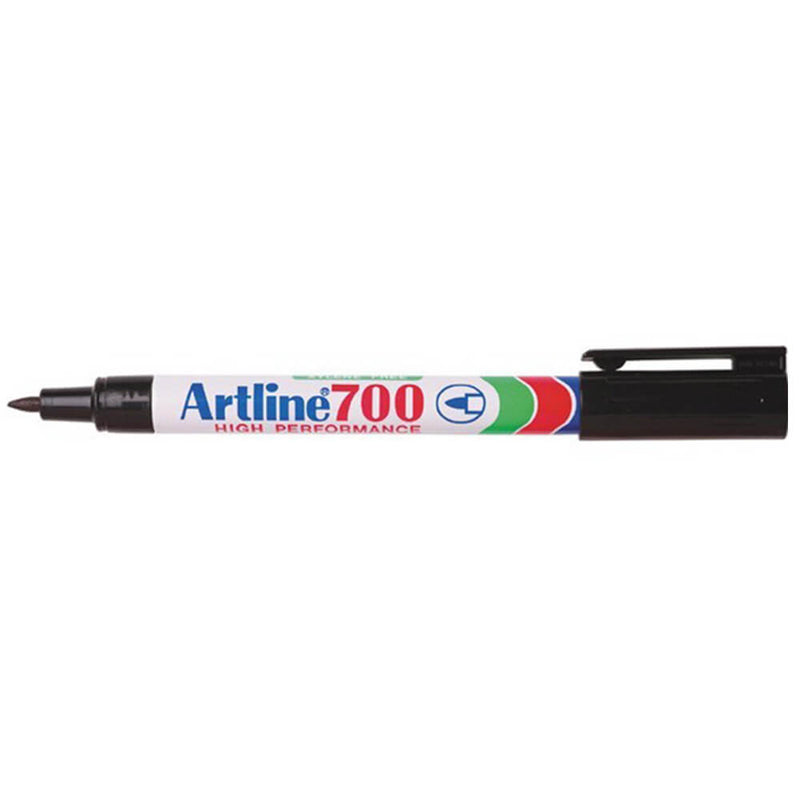 Marker permanentny Artline Bullet Tip 0,7mm (12szt)