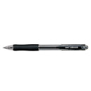 Uni Laknock Retractable Ballpoint Pen 12pcs (Fine)
