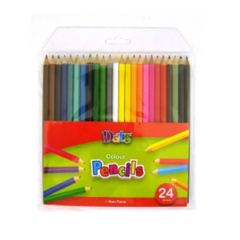 Kolorowy ołówek Dats w portfelu o pełnej długości