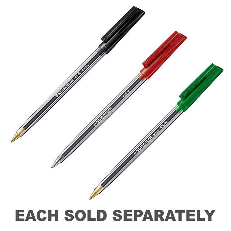 Staedtler Stick Medium Ballpoint Pen (Box of 10)