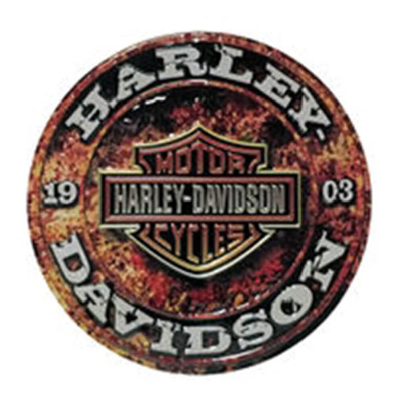 Wytłaczany znak blaszany Harley Davidson