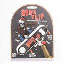 Bokser podarował otwieracz do butelek Beerflip na deskorolce